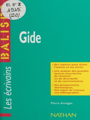 cover image of Gide